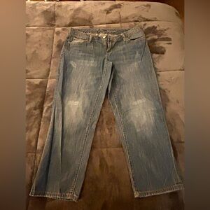 The Limited Women's Straight Leg Blue Jeans
